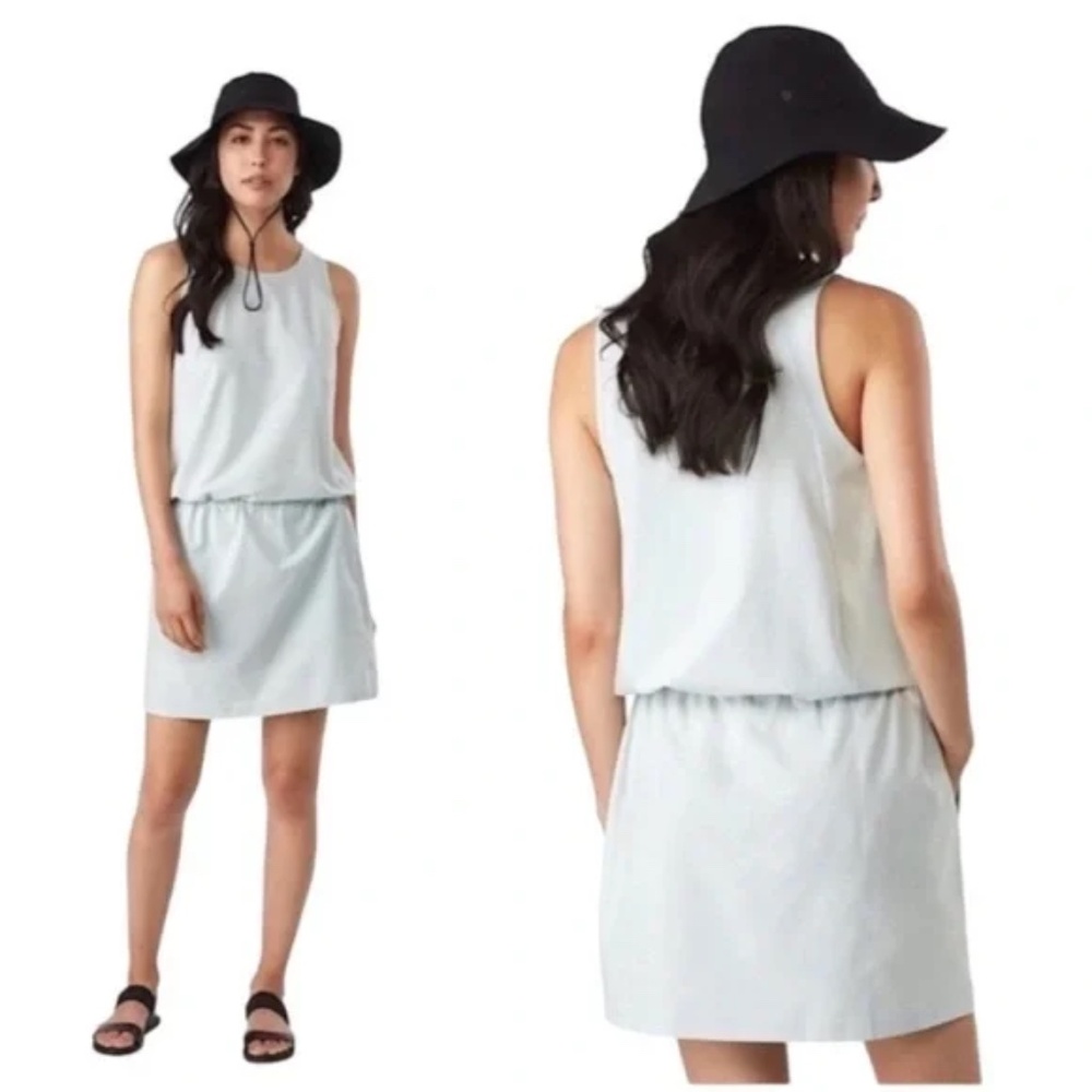 Arc'teryx Contenta Grey Sleeveless Round Neck Hiking Dress